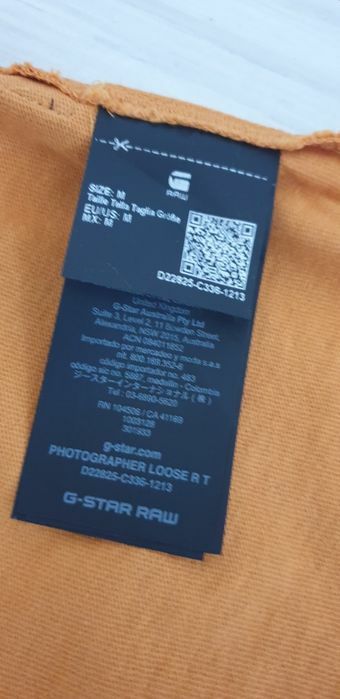 G - Star Photographer Loose Fit / Oversize Cotton  M НОВО! ОРИГИНАЛ!