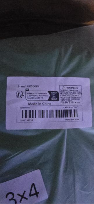 Green screen verde 3x4 m