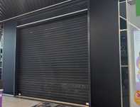 Vand grilaj/rulou metalic negru electric