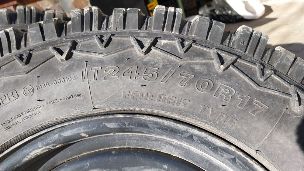 Roți 245 70 17  Toyota land cruiser ,vind și Toyota !!!
