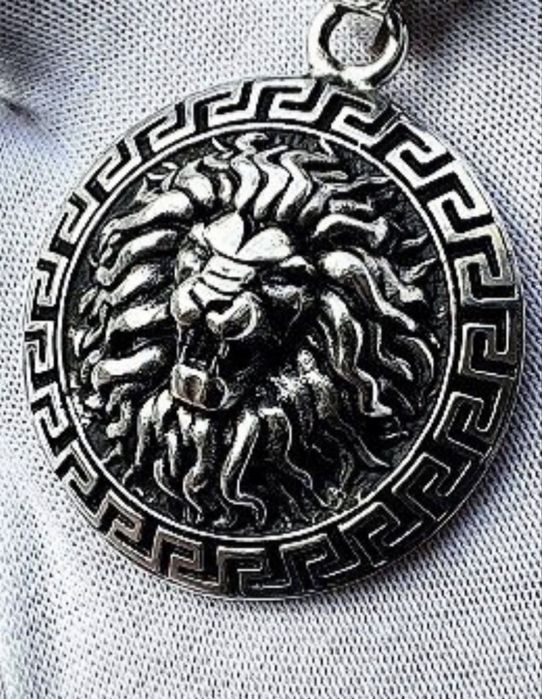 Серебро 925 мужской трос с кулоном