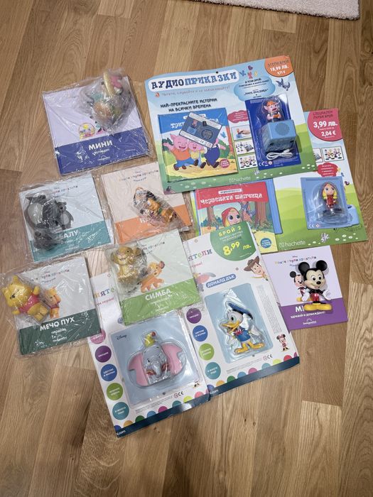 Аудио книжки+ мойте първи приятели + колонка