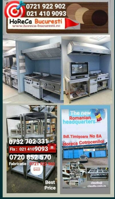 HOTA Inox Perete FABRICA / Hote Inox de CENTRU / Hote Inox CUBICE /