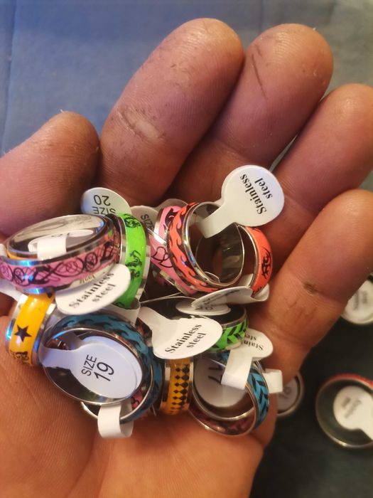 Inele cu desen. Model