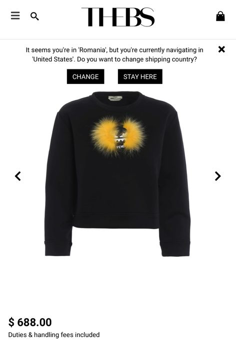 Pulover de damă Fendi original,mărimea 42 S
