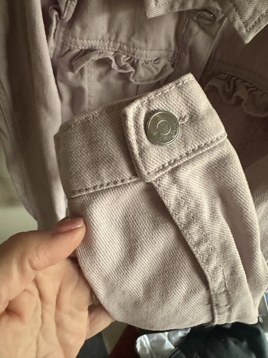 Дънково яке H&M 122