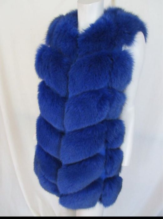 Vesta de blana vulpe