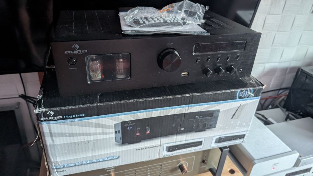 Aune tube 65 ( schimb) amplificator ,dac , radio , Lampi