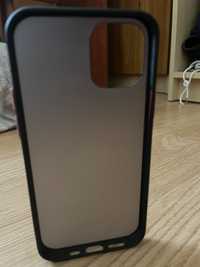 Husa iphone 12,semi-transparenta