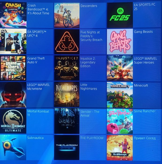 Продам ps4 FAT на 500 гигов с играми и 2 джойстиком