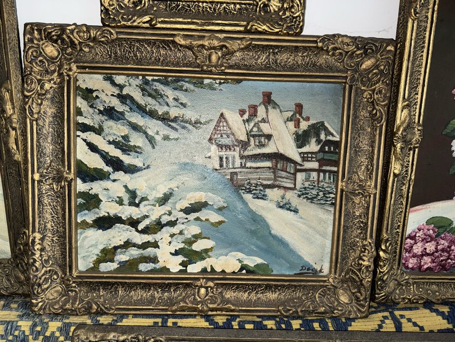 Tablouri pe panza la 1000 lei bucata