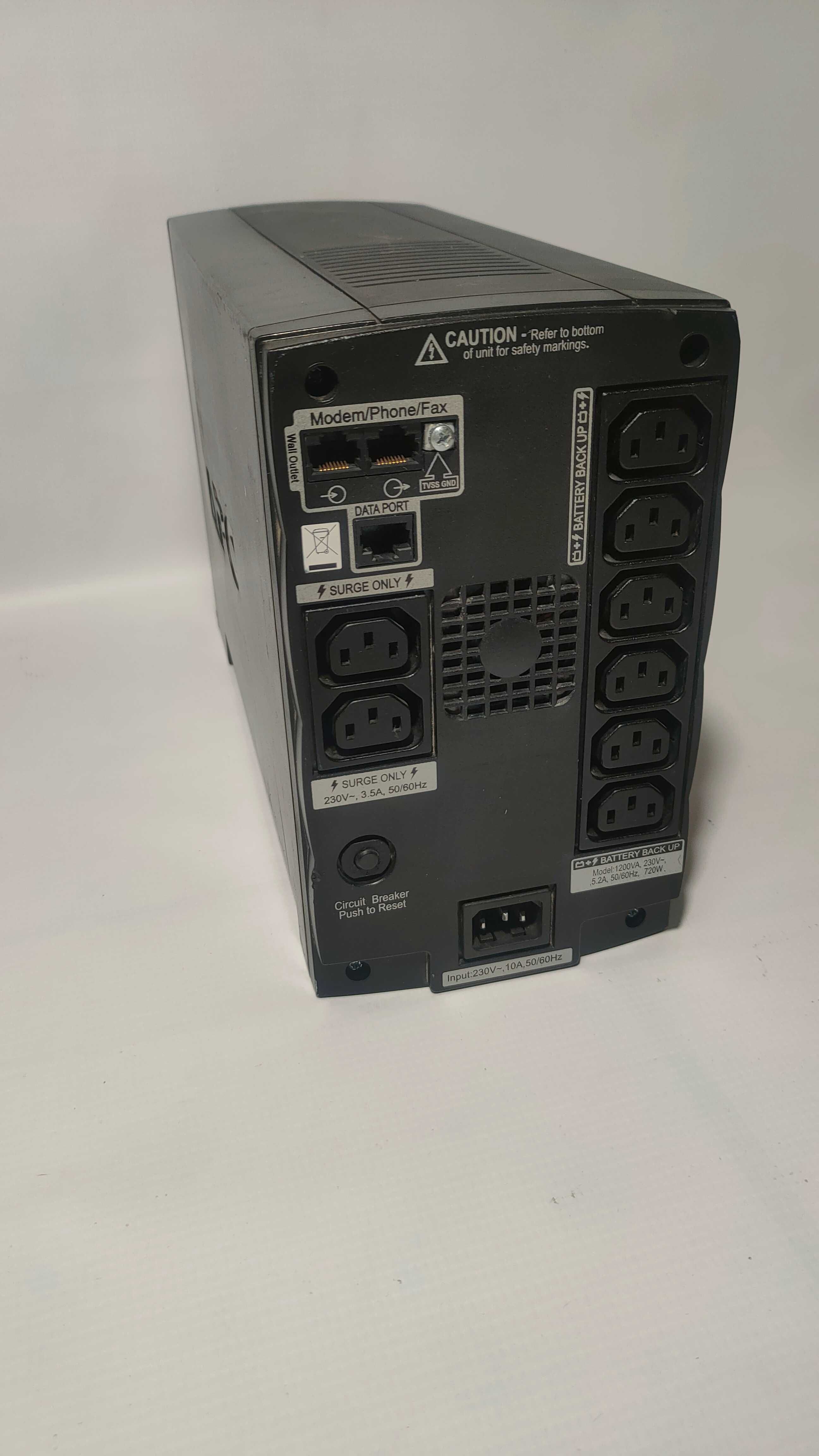 UPS APC Back UPS RS1200 LCD, гаранция, цената е с вкл. ДДС