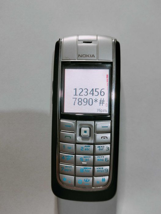 Nokia 6020, телефон, кнопочный, ретро