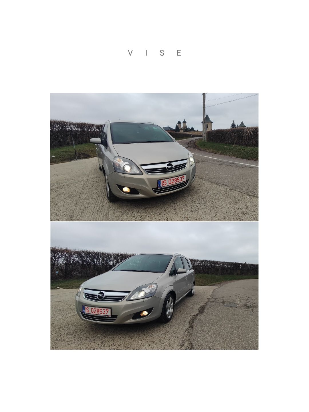 Opel Zafira 2010/1.7 Euro 5 / 7 Locuri