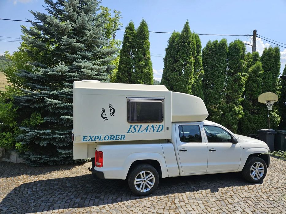 Volkswagen Amarok XL lung cu Camper Island VW Amarok cu camper Island Suntrekker