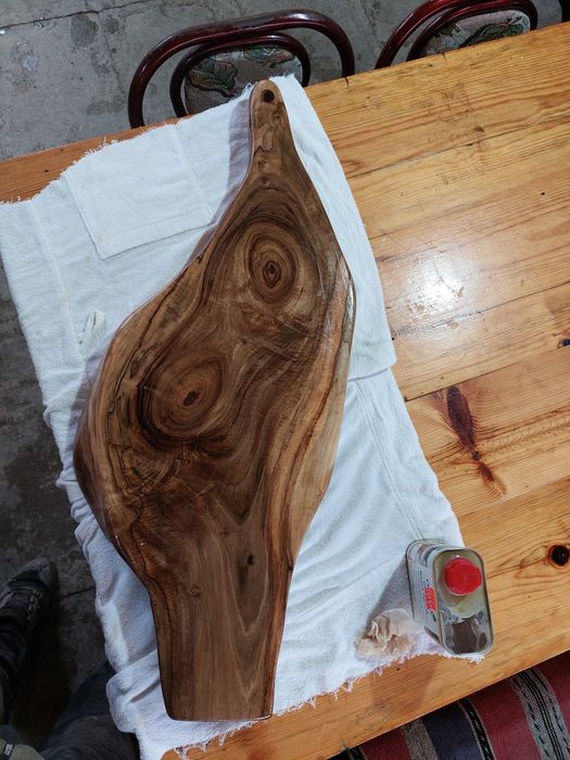 Дъска за мезета от орех