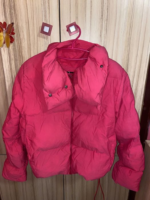 Топло розово зимно яке