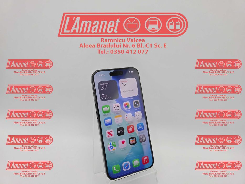 iPhone 15 Pro Black 128GB Neverlocked Stare Foarte Buna