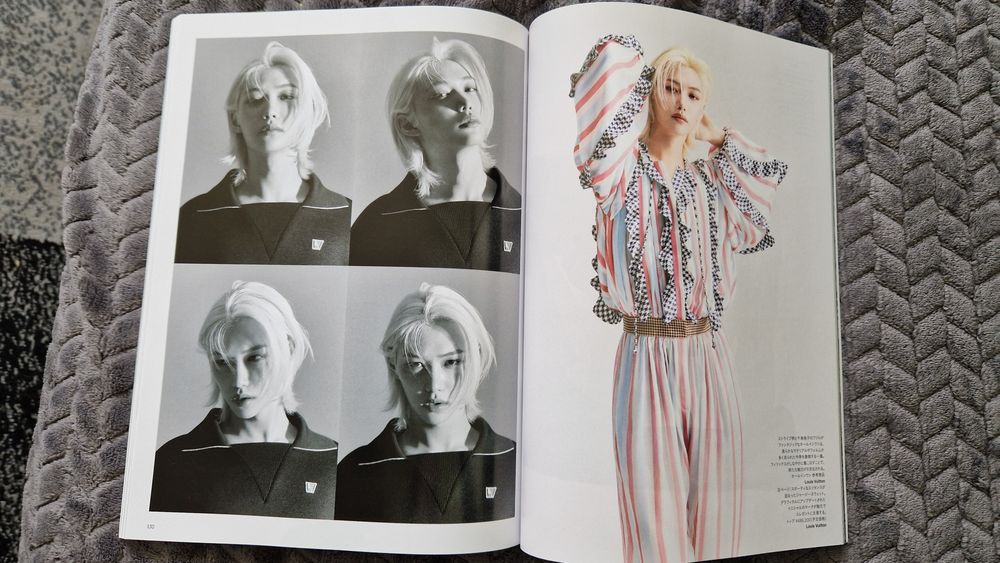 Revista Felix on fire Stray kids
