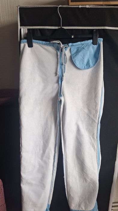 Pantaloni ski culoare baby blue