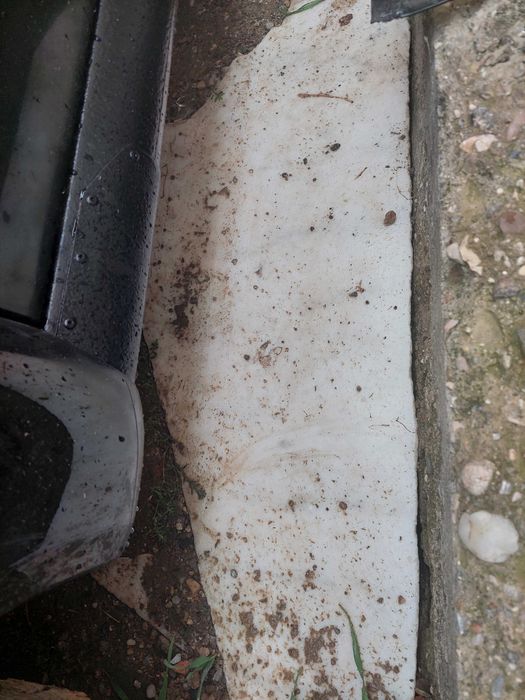 Vand marmură  gri si alb