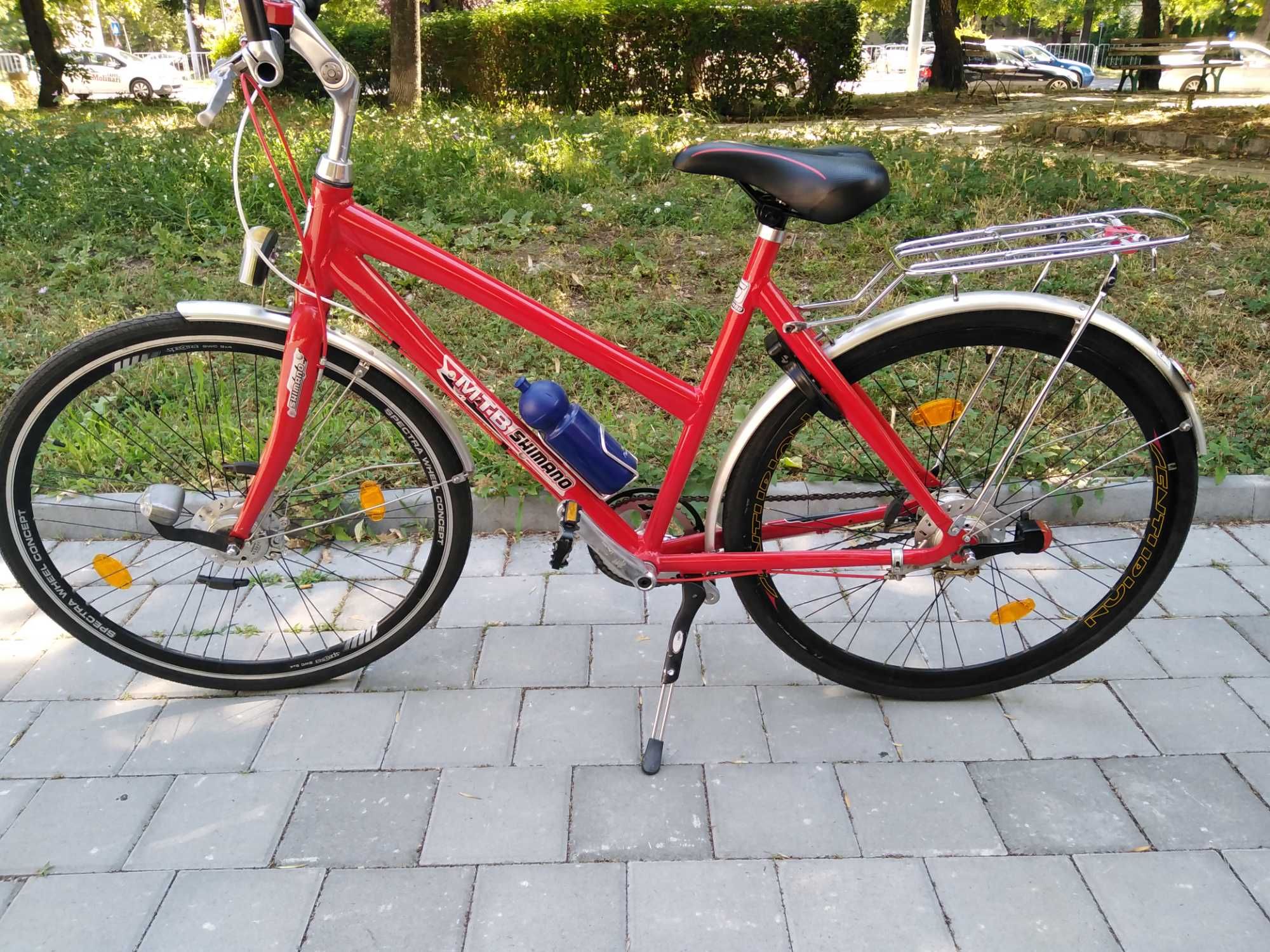 Градски велосипед 28", 7 скорости, алуминиева рамка.