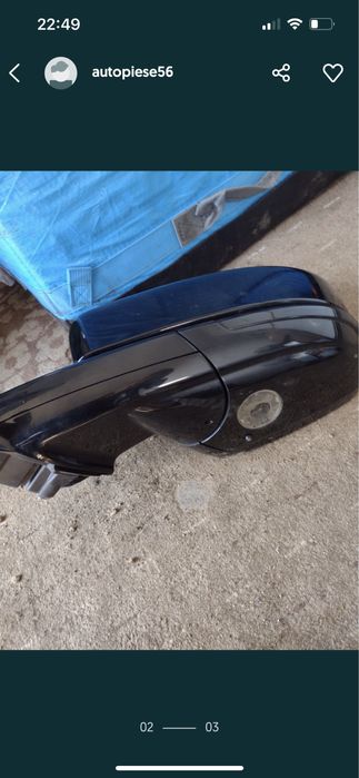 Oglinda stanga dreapta cu rabatare electrica camera evoque dezmembrari