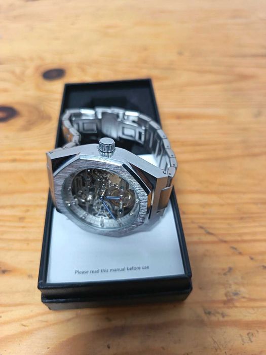 Мъжки часовник Forsining Skeleton