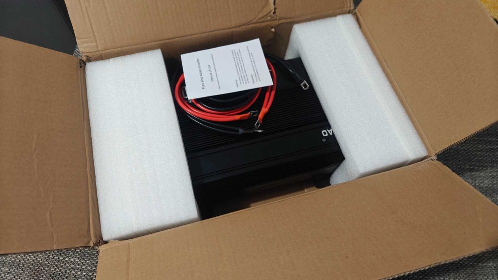 Invertor  12v - 3000 W si 6000 Peak - foarte eficient