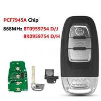 Cheie completa pentru Audi Q5 A4 A4L A5 A6 A7 A8 RS4 RS5 S4 S5 868MHZ