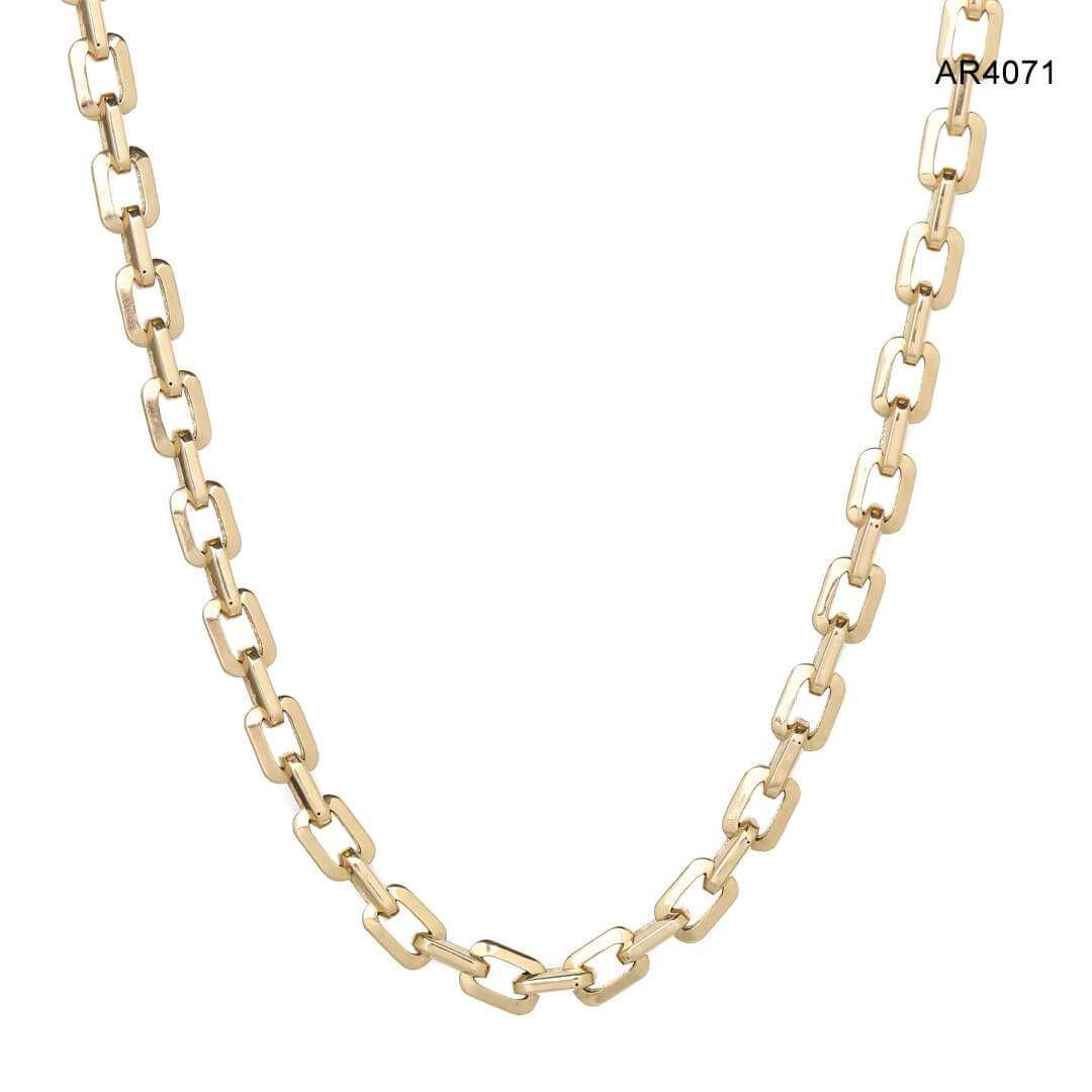 Lant Aur 14K Monaco Chain, ARJEWELS [AR4071]