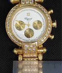 Золотые часы «Chopard» с бриллиантами, с автоподзаводом