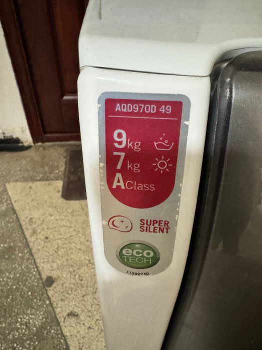 Mașina de spală cu uscător