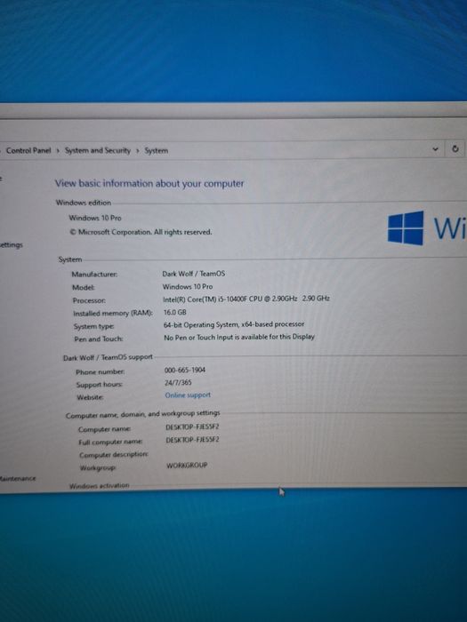PC Gaming i5 10400F GTX 1660 TI