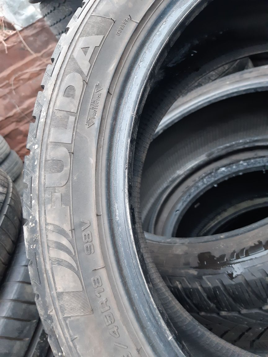 2 anvelope 235/45r18 iarnă marca Fulda, dot 2021, preț 500 lei ambele