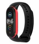Силиконовый ремешок для Xiaomi Mi Band 5 , Xiaomi Mi Band 6.