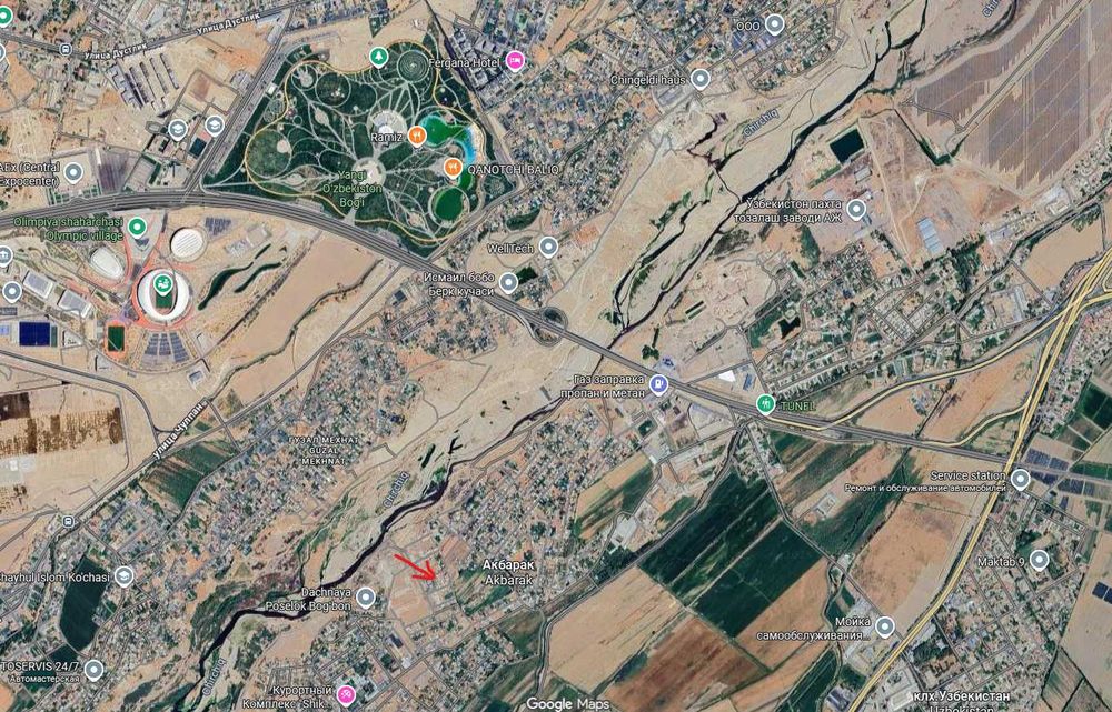 Продаю дачный участок недалеко от парка Янги Узбекистан