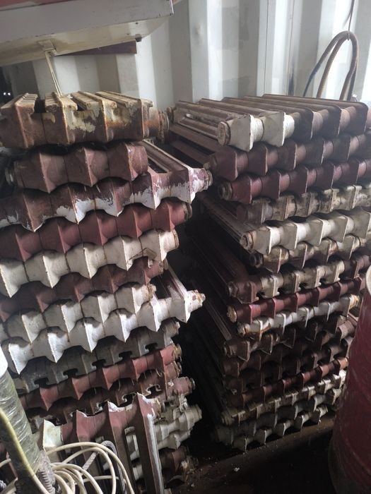 Продам чугунные батареи б/у.