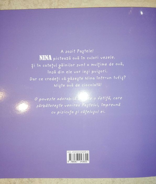 Nina și ouăle de Paști - carte nouă