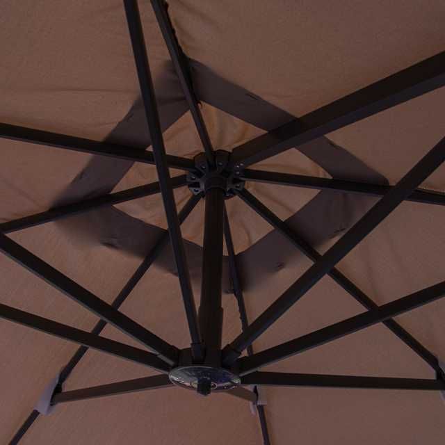 Зонт квадратный 3х3м, Без утяжелителя