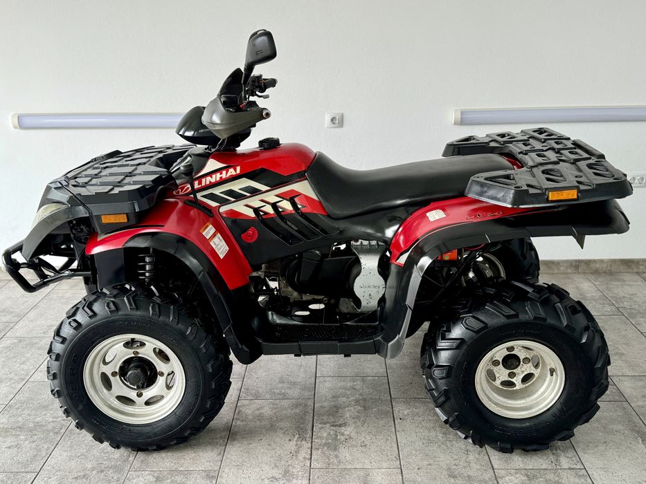 Atv Linhai 300 Aniversary 4x4 + Troliu nu cf moto can am worker dragon