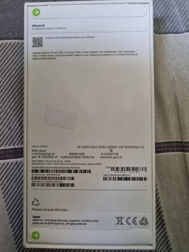 Iphone 11 sotiladi yangi ochilmagan
