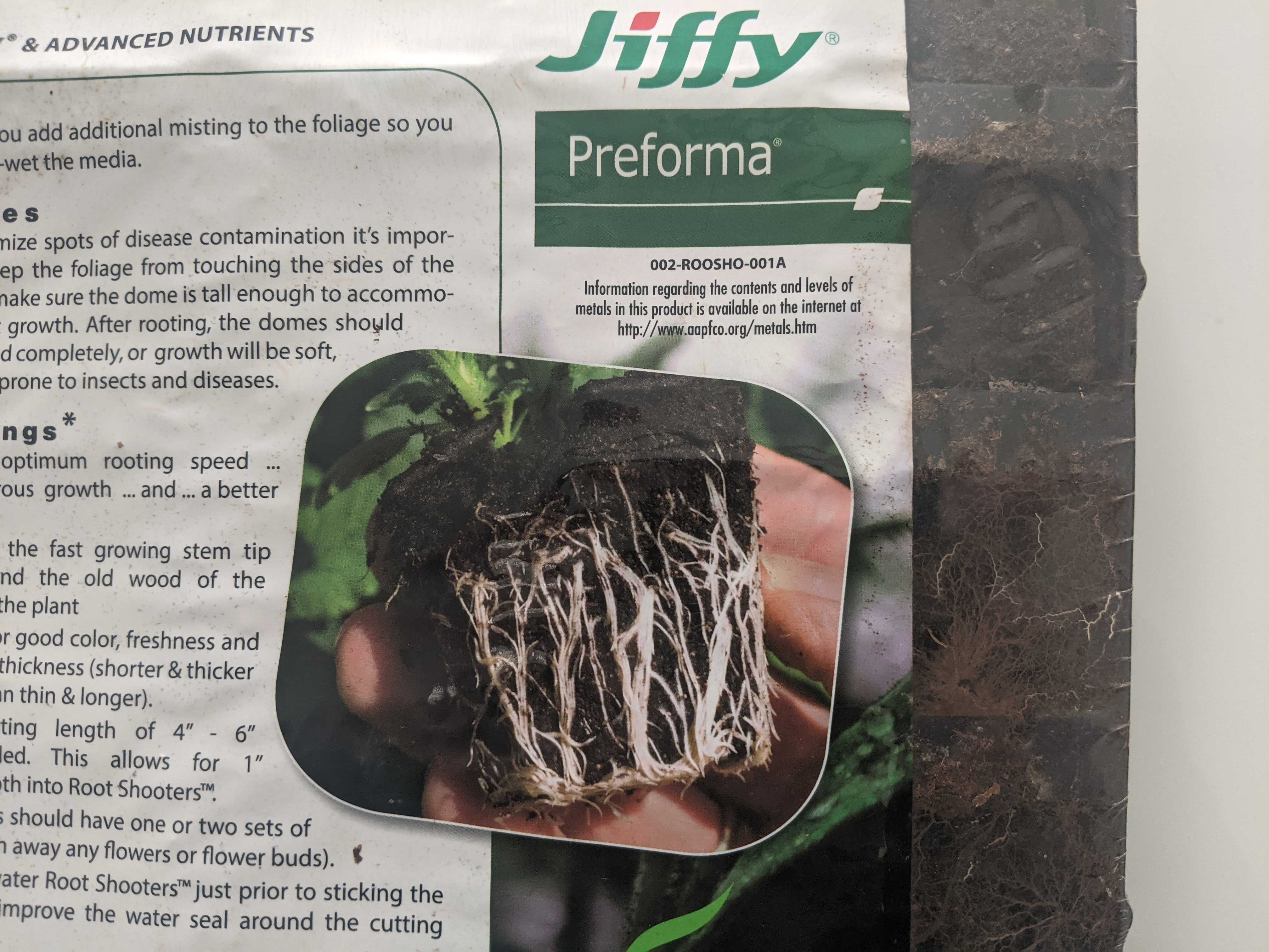 Tорфени блокчета за разсад - Jiffy – Root shooters, Cuttings and Seeds