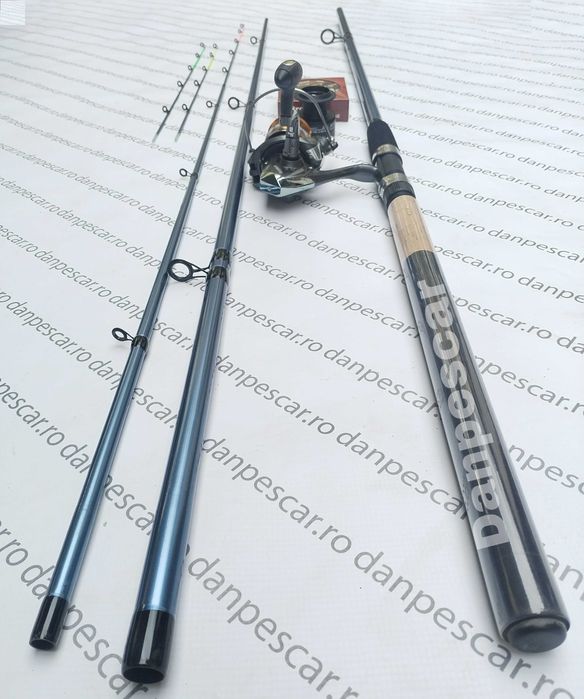 SET Lanseta ROBINHAN KOMODO Feeder 3.90m+Mulineta FL EFB4000+150m fir