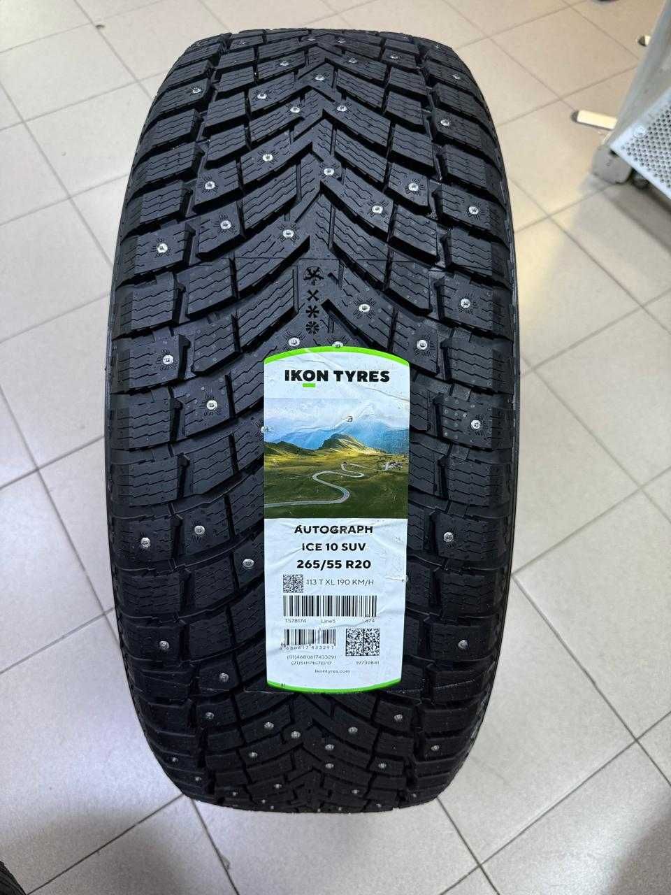 265 55 R20 зимние шины ikon Autograph ice 10 бывший Nokian hakka 10