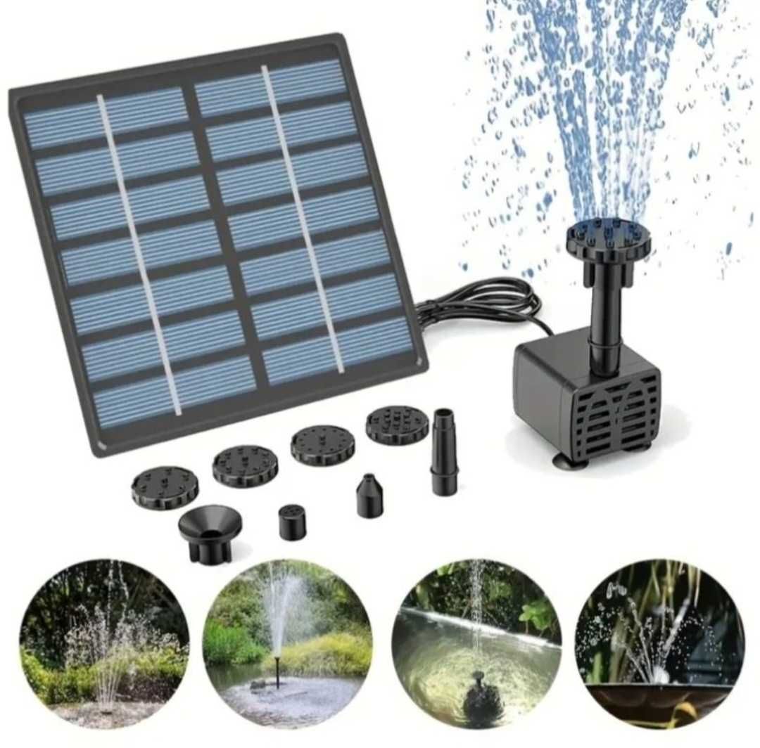 Pompa de apa/ fantana arteziana cu panou solar + BONUS