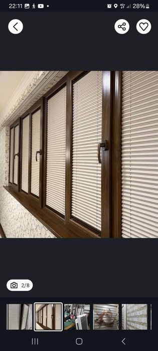 Jalyuzi жалюзи плисе