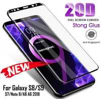 Folie Sticla samsung A6 , S8 , S9 , S9 plus 20D full cover Pret Fix