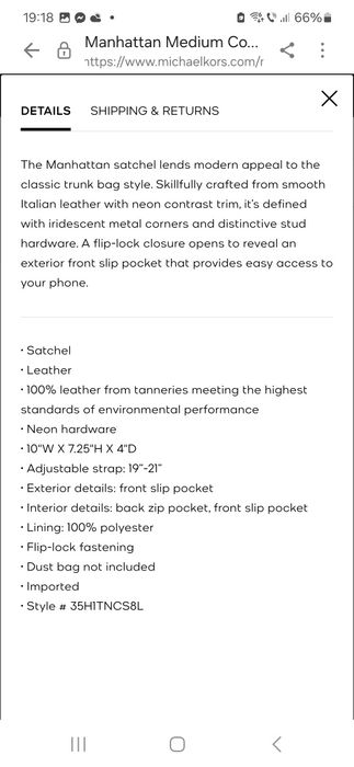 Geanta Michael kors manhattan