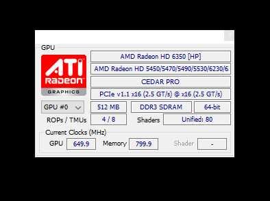 +Гаранция Видеокарта 512MB GPU видео карта AMD Radeon HD 6350
